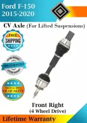 New OE Front Right CV Axle For 2015-2020 Ford F-150 4WD W/Lift Lifetime Warranty (for: Ford)