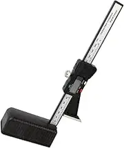 150mm Dial Caliper Measuring Metric Measurement Tool Electronic Digital Height Micrometer Plastic Caliper 150mm Caliper 0-150mm Measure Tool Small Tools Caliper Tool Glassfiber