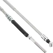 Kitaco 906-1083310 Brake Cable, Compatible with Normal Lever Holder, 3.9 inches (100 mm) Long/Stainless Mesh, MONKEY, Gorilla, Monkey, FI Car