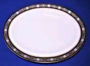 New MINTON Bone China England TANGIERS 13 1/2" Oval Serving Platter