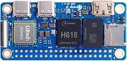 Orange Pi Zero 2W 1.5GB RAM DDR4 Mini PC Allwinner H618 WiFi Bluetooth 5.0 onboard Antenna BLE SBC Single Board Computer, Support 4K Display Run Android (1.5GB RAM, No Expansion Board)