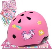 Kids Bike Helmet with Stickers for Ages 2-8 | CPSC CE Certified Safety Gear