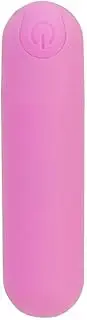 USB Rechargeable Bullet Vibrator Discreet Vibrating Massager Beginner Sex Toy Adult Powerful Pink