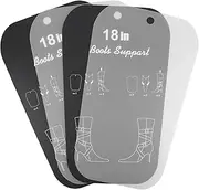 TOBBOMEY Tall Boot Shaper Inserts Reusable Multi Sized Support Holders for Over the Knee Boots Stable Structure Improved Air Circulation Compact Design for Travel and Storage
