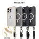 MAGEASY iPhone 15 系列 ROAM STRAP 掛繩超軍規防摔手機殼 (支援MagSafe)