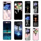 Phone Case For Samsung Z Flip 6 5 4 3 Galaxy ZFlip6 5G Flip5 Flip4 Flip3 Christi