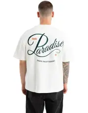 [Nomadic Paradise] Burleigh Loopback Street Tee in Natural White