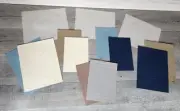 Large Scrapbook Junk Journal Ephemera Die Cut Frames Lot - Vellum, Cardstock #37