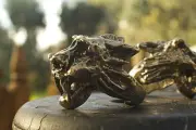 Handmade Bronze Lioness Ring