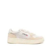 [Autry] Autry Logo-patch Panelled Leather Sneakers 36 IT WHITE/NEUTRALS