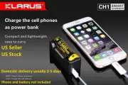 Klarus CH1 Li-ion Ni-MH Battery Smart Charger USB Power Bank AA AAA C 18650