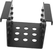 CHICAMPERA 2.5 Inch to 3.5 Inch Hard Drive Conversion Bracket 4 Bay Rack for Desktop Pc Aluminum Black