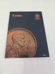 Whitman Folder #9041 Cents No Years Coin Album/Folder - Lincoln Cover Empty NEW