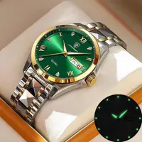在飛比找蝦皮購物優惠-Poedagar 品牌男士夜光石英手錶男士商務日期防水手錶