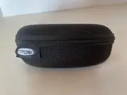 Tifosi Sunglasses ~CASE ONLY~ Black Zippered Hard Shell ~Inside 6 1/8" x 3 1/8"