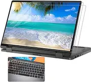 2 Pack Anti-Glare Screen Protector for 14'' Dell Inspiron 7420 7425 2-in-1 Laptop, with Dell Inspiron 14 inch 5410 5415 5420 5425 7000 7415 7420 7415 7420 7425 Keyboard Cover