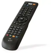 Remote Control for NEC TV Model : NLT19HDB3
