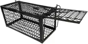 Animal Trap Cage Mouse Traps Reusable Metal Cage Trap to Catch Rodent,Mice,Squirrel,Weasel,Hamster,Chipmunk for Indoor or Outdoor (for Mouse/Rat cage 24x11x11cm)