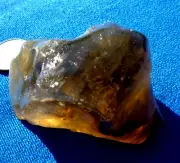 Libyan Desert Glass Meteorite Tektite impact specimen( 300 crt)Very Dark Brown