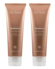 Nu Skin Sunright Insta Glow Self Tanner Gel | Natural Summer Tan for Face & Body