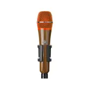 Telefunken M80 Custom Dark Wood/Orange Dynamic Microphone