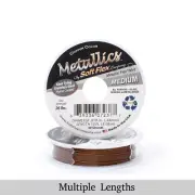 0.019in/0.48mm Copper Soft Flex Medium Beading Wire 10/30/100ft