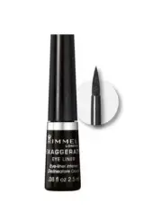 New Rimmel London Exaggerate Precise High Intensity Eyeliner 001 Black 0.08 oz