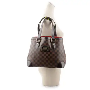 LV Hampstead PM 棋盤格帆布金牌肩背包_展示品