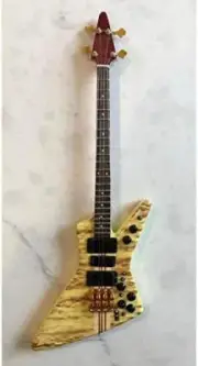 FanMerch Mini Guitar The Who Collectible John Entwistle Alembic Mini Bass Guitar