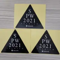 在飛比找蝦皮購物優惠-snow peak spw 2021 限量貼紙 3張合售