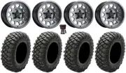 Method 414 15" Wheels Gr +13mm 33" Crawler XR Tires UForce U10 Pro / U10 XL Pro