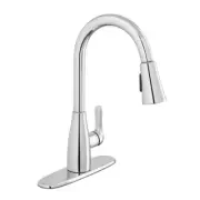 McKenna Single-Handle Pull-Down Kitchen Faucet, Chrome, TurboSpray