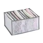 Pants Container Box Anti-deform Stackable Collapsible Dresser Dividers Drawer