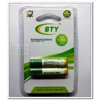 在飛比找PChome商店街優惠-1.2V 1350mAh 4號 Ni/MH 鎳氫充電電池2顆