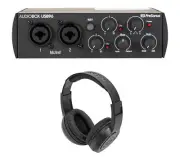 PRESONUS AUDIOBOX 96 2x2 Audio 2.0 Recording Interface + Samson Headphones