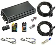 Kicker 44KXA8005 Car Audio 5 Channel Amp KXA800.5 CK4 Amplifier Kit Accessories
