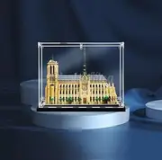Acrylic Display case with Screw for Lego® Notre-Dame de Paris 21061(Lego Set is not Included) (No Background) AU Stock