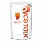 【現貨+預購】韓國🇰🇷ICE TALK水蜜桃冰茶🍑230ML 120KCAL  韓國飲品 袋裝飲料