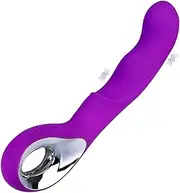 Mini AV stick, rechargeable electric massage stick, female clitoral masturbator, av vibration Female toys waterproof, rechargeable and washable couple sex toys (purple)