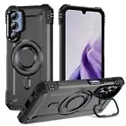 Fr Galaxy A14 A15 A16 A34 A35 A52 A54 Mag safe Case with Camera Stand Shockproof