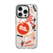iPhone 16 Pro Clear Case MagSafe Compatible POWER STICKERS