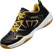 [JiuQing] Tennis Shoes Mens Pickleball Badminton Trainers Breathable Indoor Fitness Sports Shoes