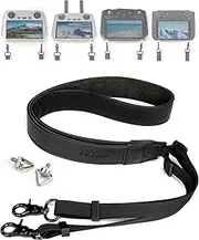 Lanyard Neck Strap for DJI RC/RC 2/RC Pro Controller Accessories, Mini 4 Pro Lanyard, Adjustable Leather Strap, Compatible with DJI Mini 4/3 Series, Air 3/Air 2S, Mavic 3 Series (with Screws),