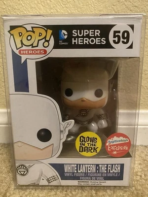 FUNKO POP FUGITIVE TOYS EXCLUSIVE WHITE LANTERN THE FLASH (GITD)
