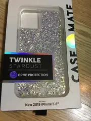 Case-Mate iPhone 11 Pro Case Twinkle Stardust 5.8 NIB