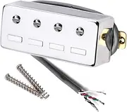 Generic 4 String Bass Sealed Humbucker Pickup 4 Core Wire Warm Tone Mounting Kit