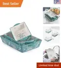 Bright Blue-Green 3-Quart Baking Dish Set - Perfect for Casseroles & Lasagna