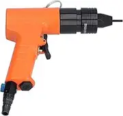Pneumatic Rivet Nut Gun, 1500RPM Automatic Air Riveter with Self-Locking Head Gun, M3/M4 JP Interface Pull Nut Gun Tool for Riveting and Fastening Metal Plates, Pipes, Cabinets