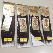 Zury 100% human hair Ultra Yaky Perm 10 Color 2. Lot of 4. New