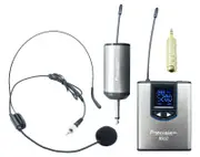 UHF Wireless Headset Microphone Transmitter & Receiver Lapel HS02